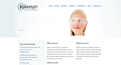 Desktop Screenshot of kalexsyn.com